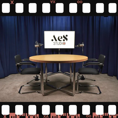 AeS Studio Podcast z opcją zmiany aranżacji