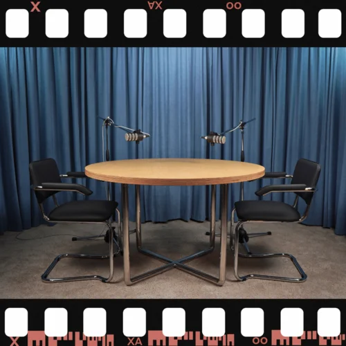 studio podcast - opcja zmiana aranżacji